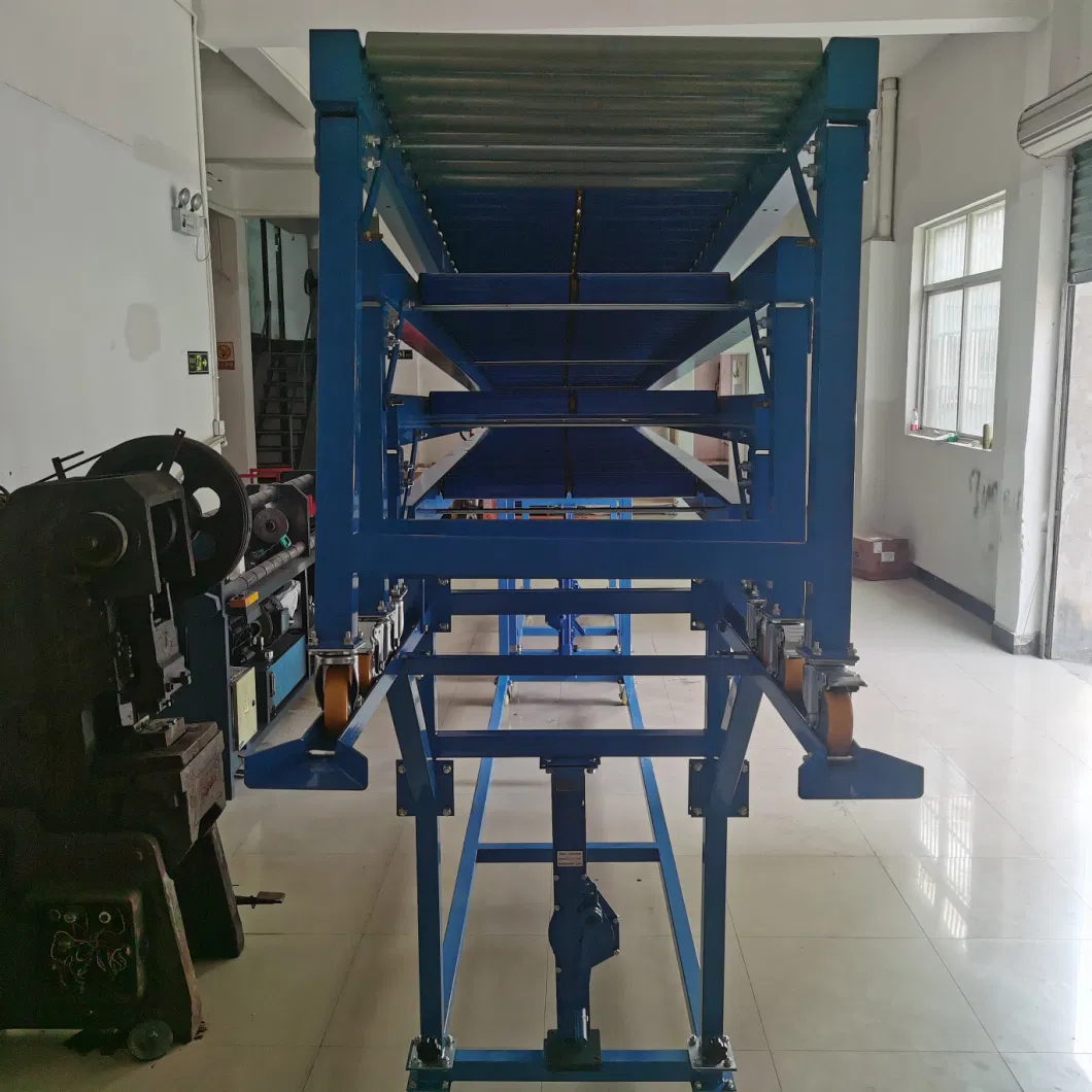 Telescopic Gravity Unloading Roller Conveyor System